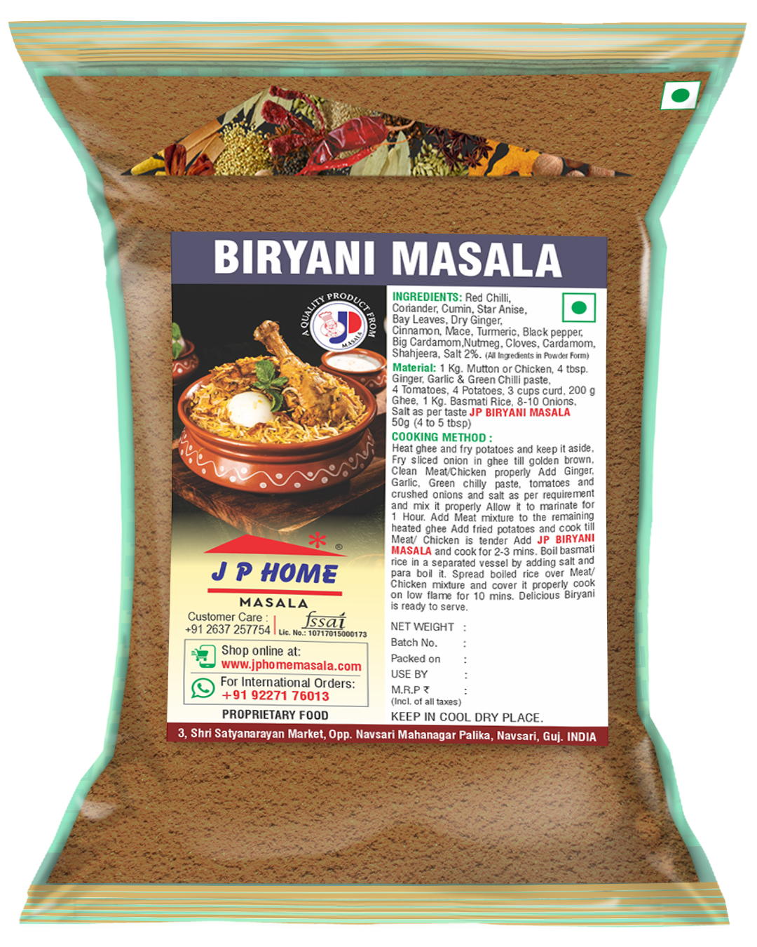 Non- Veg Biryani Masala