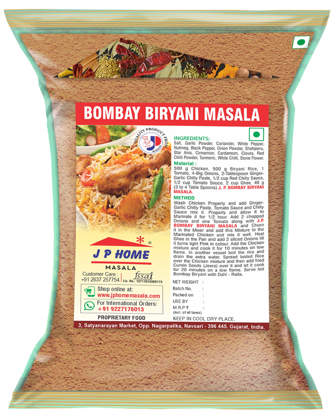 Bombay Biryani Masala