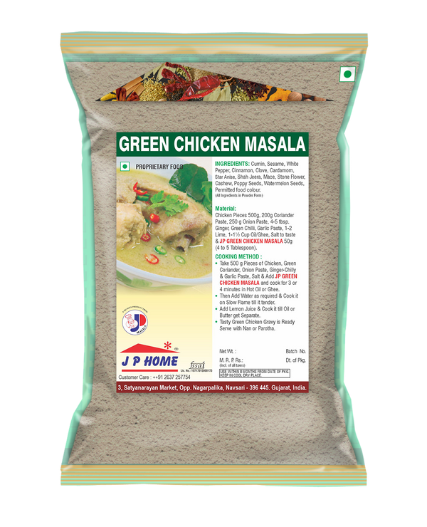 Green Chicken Masala