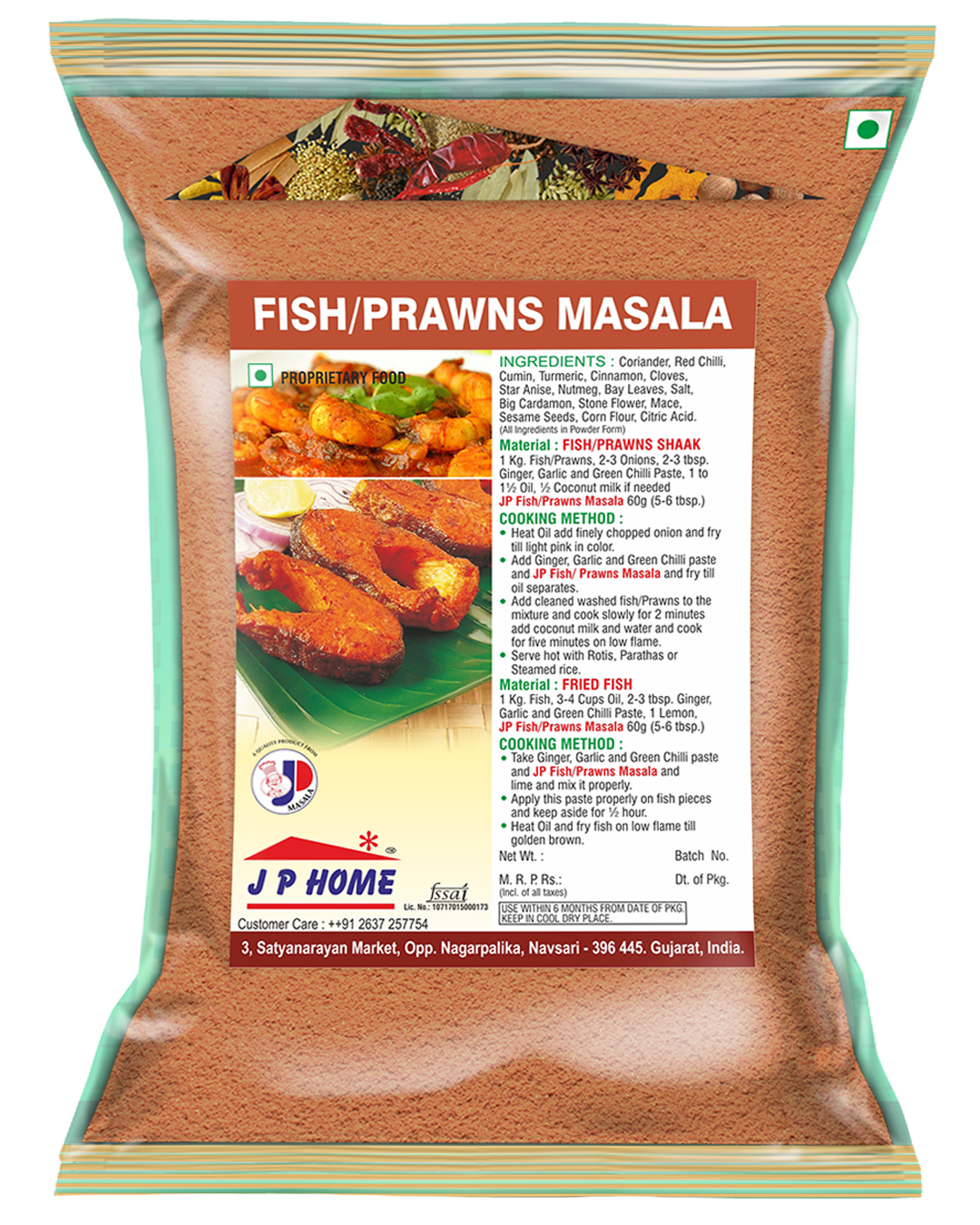 Fish/Prawns Masala