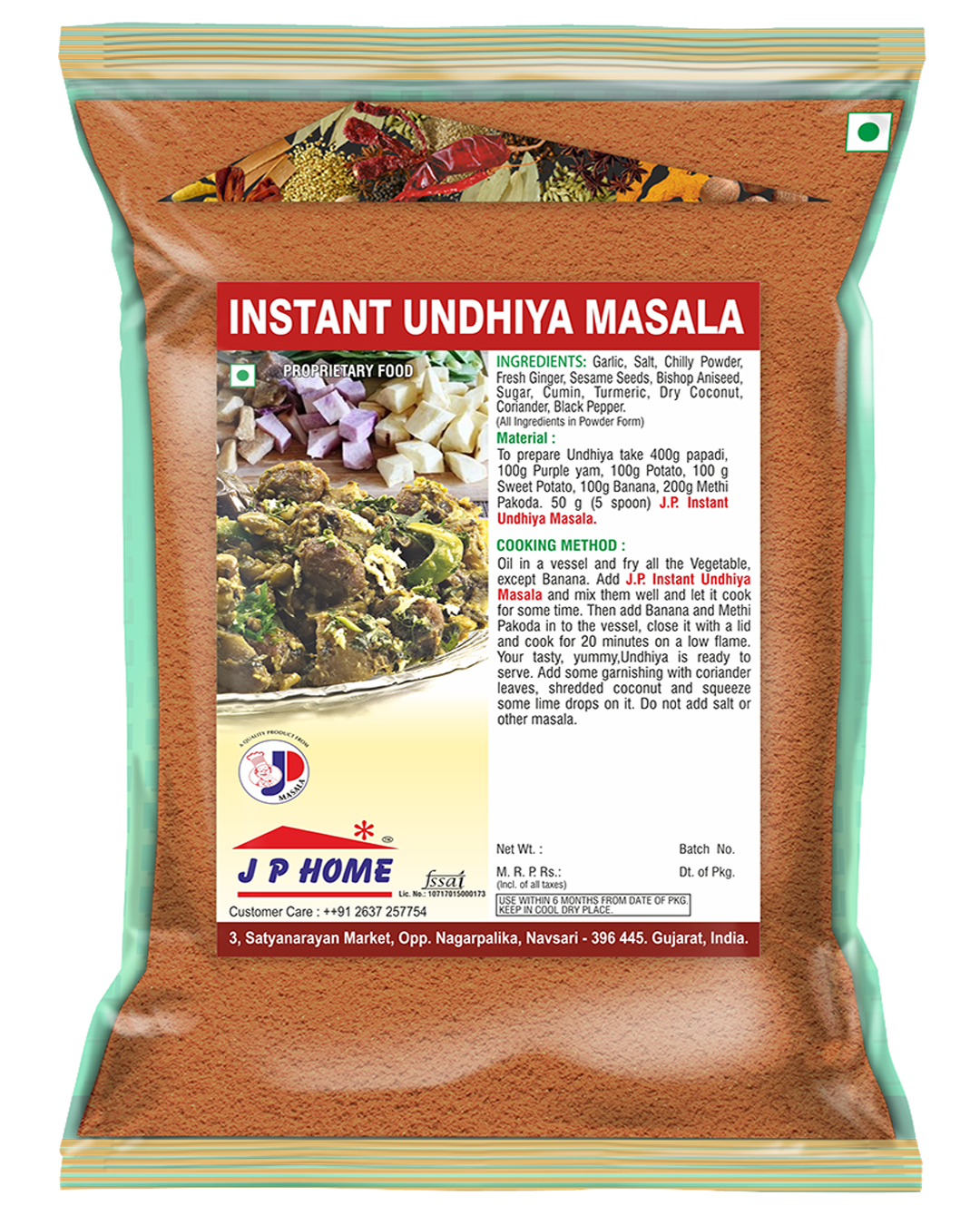 Undhiya Masala