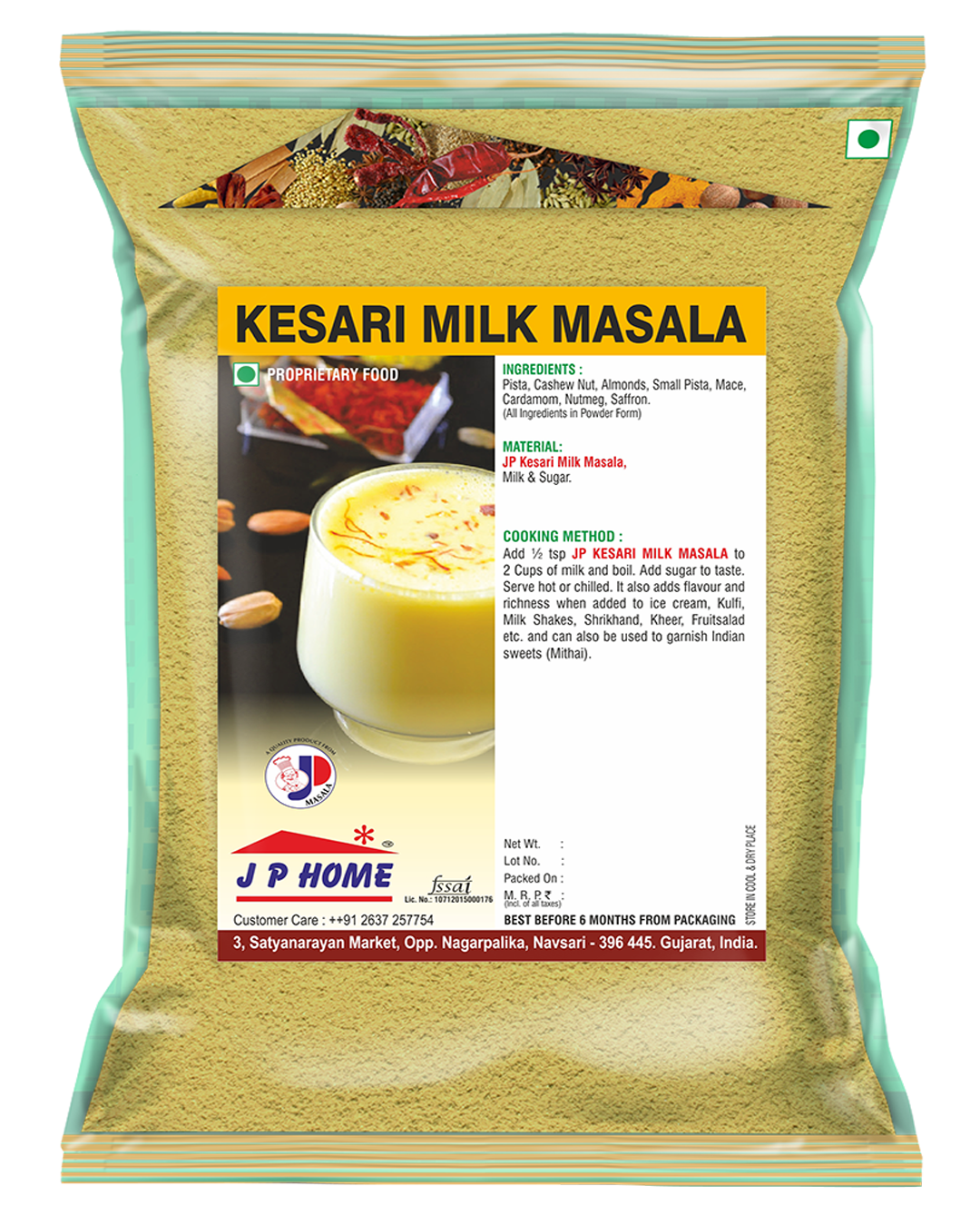 Kesari Milk Masala