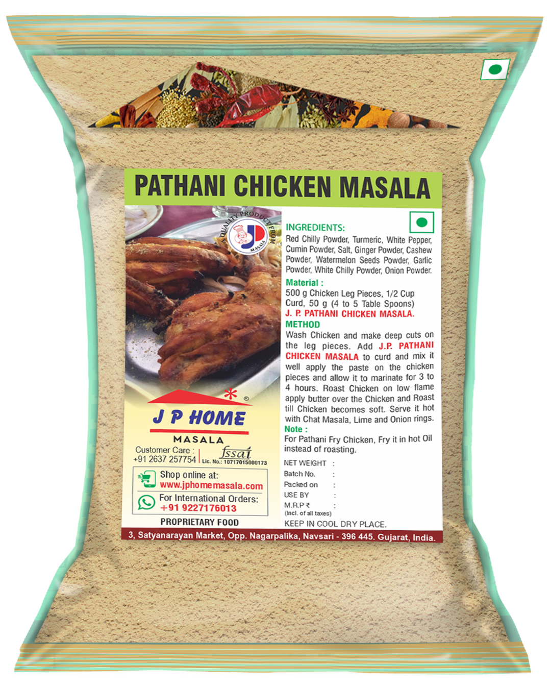 Pathani Chicken Masala (Dry)